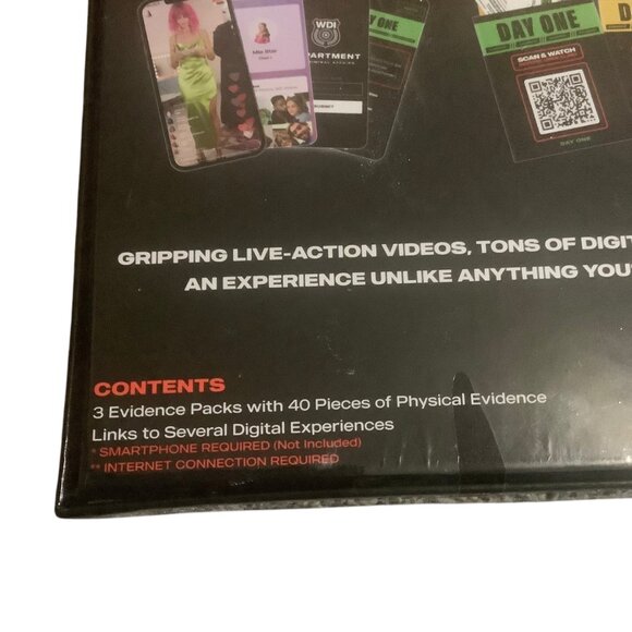 "Who Killed Mia?" Murder Mystery Game Digitally Immersive Adult Crime 17+ NEW - Picture 5 of 8